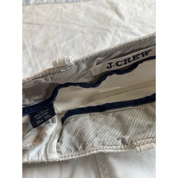 J Crew mens Flat Front Pants Size 36 - Picture 5 of 7